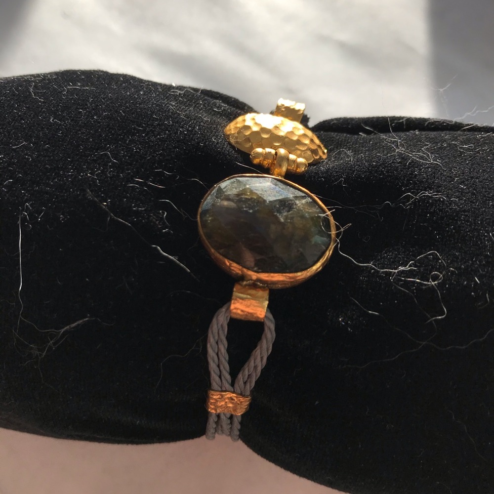 Ottoman Hand bracelet, labradorite